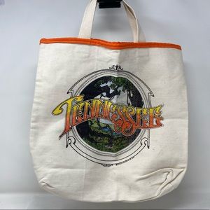 Like New Vintage Tennessee Reusable Tote - bright clean tote - bright graphic